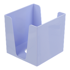 Бокс для паперів 90х90х90мм BM.6360-26 PASTEL бузковий