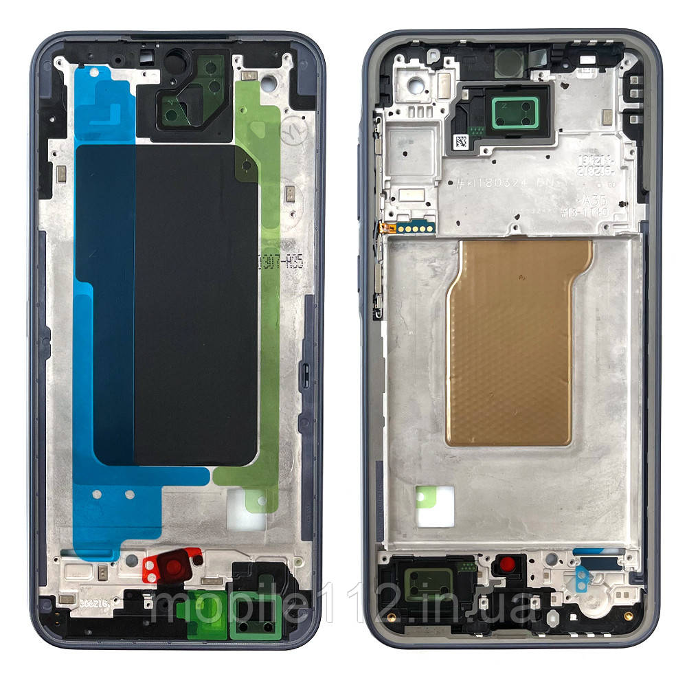 Рамка дисплея Samsung Galaxy A35 5G A356 чорна оригінал Китай