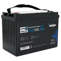 Merlion LiFePO4 25.6V 50AH Акумуляторна батарея