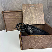 Женский Кожаный Ремень Диор Классический Пояс Натуральная Кожа Dior Черный Брендовый Selli 43 Жіночий Ремінь