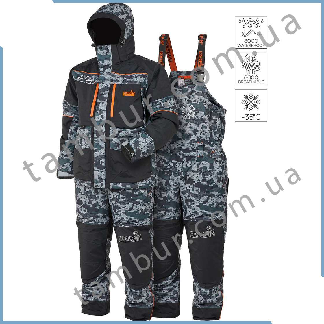 Зимний костюм NORFIN DISCOVERY 3 CAMO -35ºС