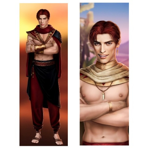 Дакімакура 180х60 см Аш Клуб Романтики Пісня про Червоний Ніл Подушка з наволочкою обнімашка, фото 1