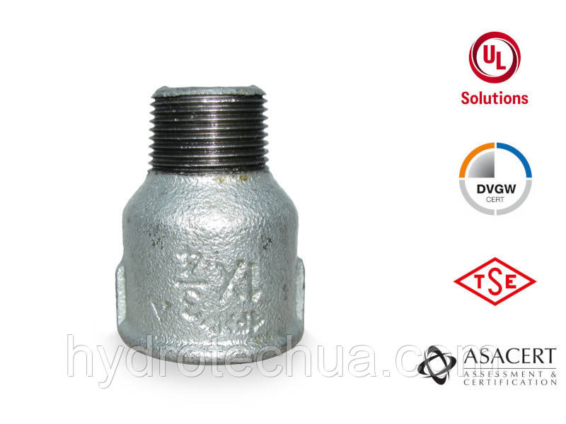 Муфта редукційна перехідна ВЗ 1"х3/4", фото 1