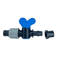 Мінікран метелик з гумкою без підтиску для крапельної стрічки, SantehPlast