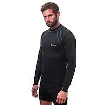 Чоловіча термофутболка з довгим рукавом Sensor Double Face LS, 3XL (Black), фото 5