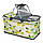 Ізотермічна сумка-холодильник для пікніка 38х24х19 см/в кошик для пікніка Cool Box, фото 5