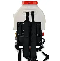 Обприскувач бензиновий HECHT443, 3в1 повітродув, аплікатор для гранул, 2 тактний 43см³ 2,2к.с. розбризкування до 12м, 14 л, фото 2