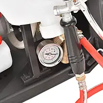 Обприскувач бензиновий HECHT443, 3в1 повітродув, аплікатор для гранул, 2 тактний 43см³ 2,2к.с. розбризкування до 12м, 14 л, фото 4