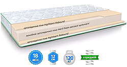 Матрац безпружинний 160х200 см  Highfoam Faino Nebo ( Файно Небо)  ортопедичний