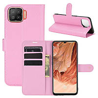 Чохол-книжка Litchie Wallet для Oppo A73 Pink