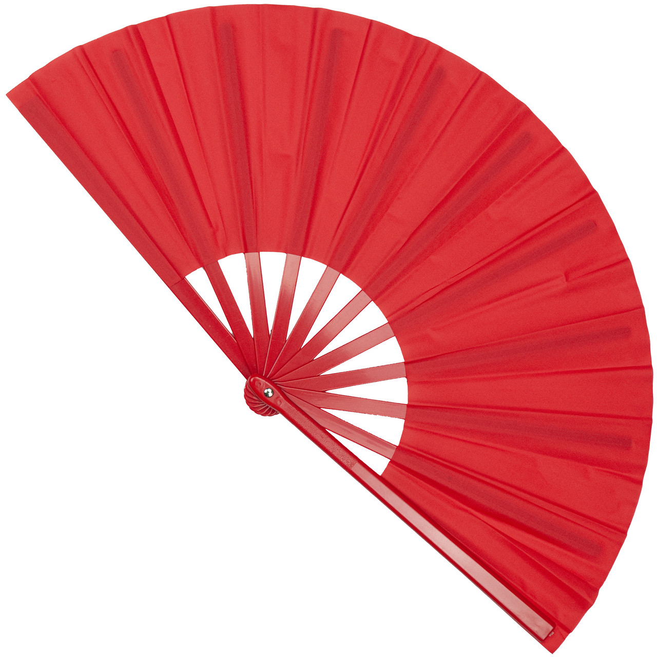 Віяло для танцю та кунг-фу 33х63 см червоне (4952-б) - фото 1 - id-p601138191