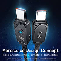 PD кабель Baseus Unbreakable Series Fast Charging Type-C to Type-C 100W 2m Black, фото 5