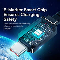 PD кабель Baseus Unbreakable Series Fast Charging Type-C to Type-C 100W 2m Black, фото 3