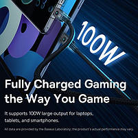 PD кабель Baseus Unbreakable Series Fast Charging Type-C to Type-C 100W 2m Black, фото 6