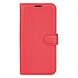 Чохол-книжка Litchie Wallet для Xiaomi Redmi 10A Red, фото 3