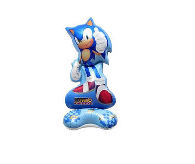 China 150 см Ходячка Сонник їжак синій Sonic Airloonz. Фольгована куля — В УП