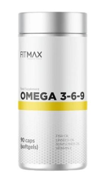 Жирні кислоти FitMax® Омега 3-6-9  90 капсул, фото 1