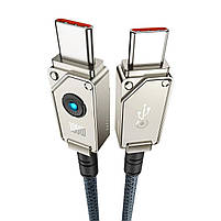 PD кабель Baseus Unbreakable Series Fast Charging Type-C to Type-C 100W 2m Stellar White, фото 7