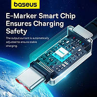 PD кабель Baseus Unbreakable Series Fast Charging Type-C to Type-C 100W 2m Stellar White, фото 9