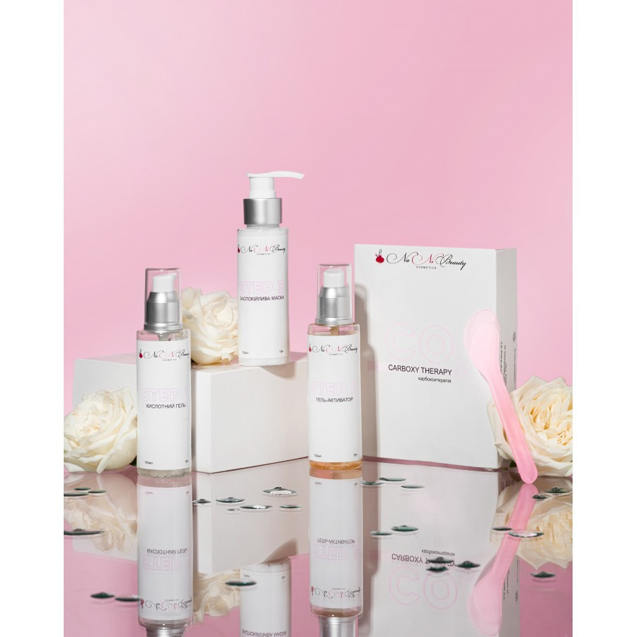 NaNi Beauty Карбоксітерапія (кислотний гель, гель-активатор, заспокійлива маска), фото 1