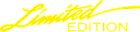 Наклейка Limited Edition 30х7 см, фото 5