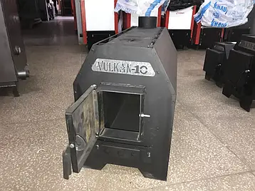 Дровяная пічь-буржуйка Vulkan "Мрія"  10 кВт, фото 2