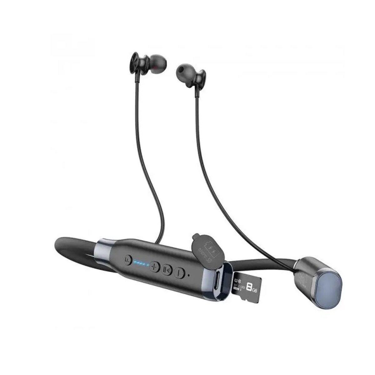 Бездротові навушники HOCO ES62 Pretty neck-hang BT earphones Black
