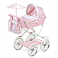 Коляска класична для ляльок DeCuevas Niza, з сумкою та парасолькою, 81*42*80 см, 81046, фото 3