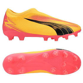 Дитячі бутси Puma Ultra Match LL FG/AG Junior 107770-03, Жовтий, Розмір (EU) — 34.5