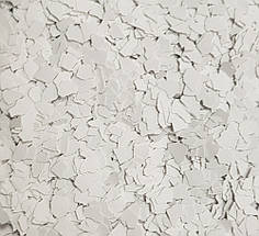 Ізомат Деко Флоки / Isomat DecoFlakes білі  - декоративні флоки/чипси для підлоги 5 мм, 20 кг