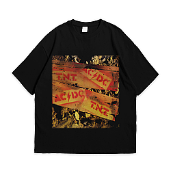 Футболка з принтом ACDC TNT M Чорний