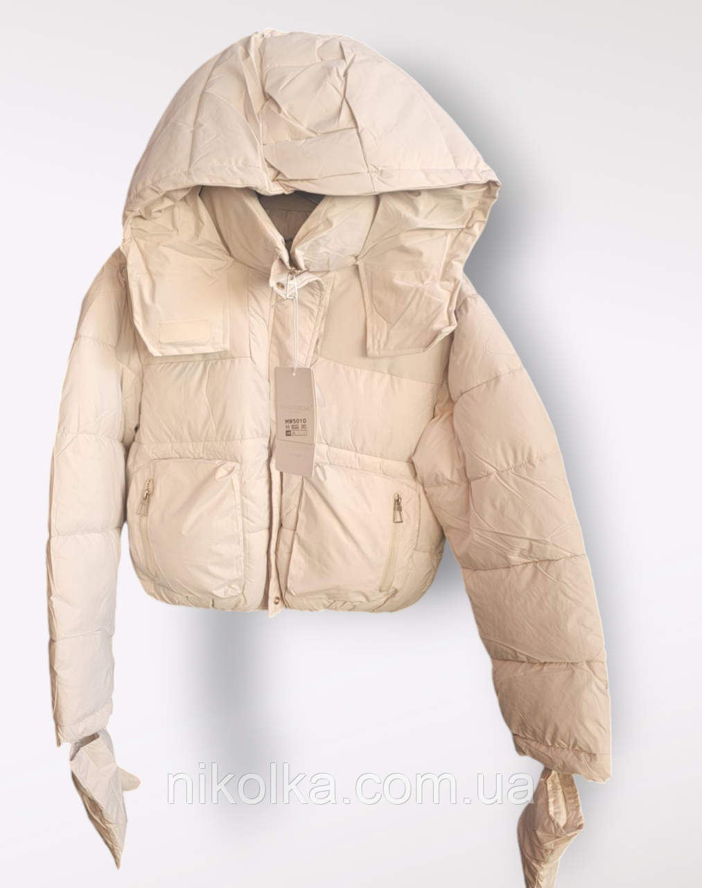 Куртка утеплена жіноча оптом, Egret, S/M-L/XL рр., арт. MW5010