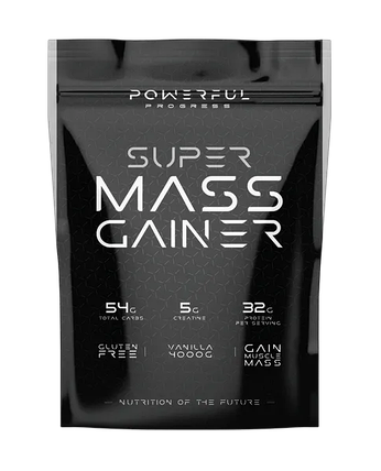 Super Mass Gainer Powerful Progress 4 кг Ваніль, фото 1