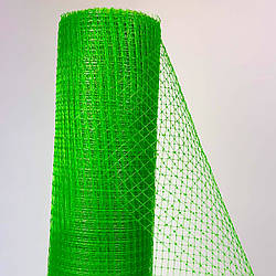 Сітка пташка Клевер Зелений 1 м х 100 м Комірка 12х14 мм Дрібнопориста сітка від птахів Захисна сітка для городу