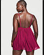 Пінюар Victoria's Secret Pleated Embellished Babydoll (Wine), M, фото 3