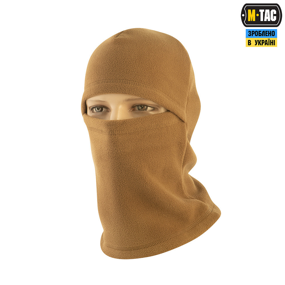 М-Тас Балаклава-ніндзя Elite фліс (320г/м2) Coyote Brown, фото 1
