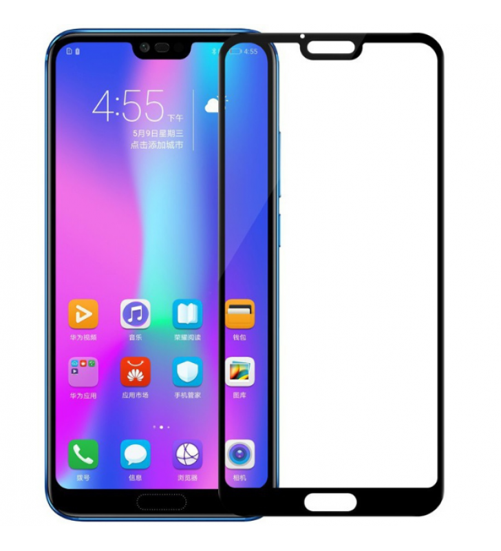 Захисне скло 5D Standard для Honor 10 (Black), фото 1