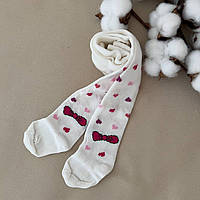 Колготки 1021 Серденько Бавовна 80 %, ПА 17%, Еластан 3 % ДСТУ 2056-92 Молочний арт.27684420  Розмір 0-3(р)