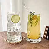 Набір склянок для напоїв Pasabahce Leafy 450мл 4шт 420955, фото 7