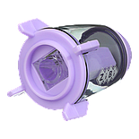 Чинка з ластиком SPACESHIP з контейнером, 1 отв., пласт. корпус, асорті, KIDS Line, фото 4