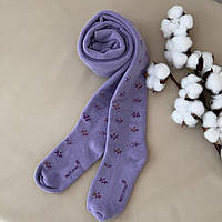 Колготки Махра 1030 Квітки Бавовна 75 %, ПА 23%, Еластан 2 % ДСТУ 2056-92 Ліловий арт.27688376  Розмір