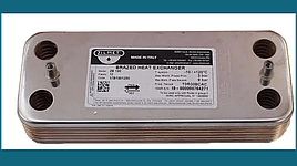 Теплообмінник вторинний для газового котла ARISTON UNO 12 пластин 995945 17b1901226