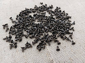 Саморізи маленькі для кріплення. "стара латунь" 3х6мм. Комплект (10шт), фото 4