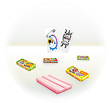 JOHNY BEE MONSTER GUM + ТАТУ 200 шт, фото 2