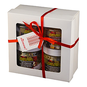 Подарунковий набір спецій (4 шт) 375 г