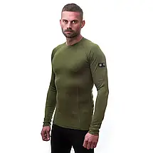 Чоловіча термофутболка з довгим рукавом Sensor Merino Active LS, XL (Safari), фото 4