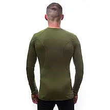 Чоловіча термофутболка з довгим рукавом Sensor Merino Active LS, XL (Safari), фото 3