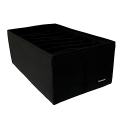 Короб ORGANIZE для вертикального зберігання на 8 комірок (чорний)