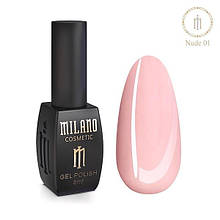 Гель-лак Milano Nude Collection No 01