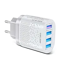Зарядний пристрій для USLION 48 W 4xUSB Білий